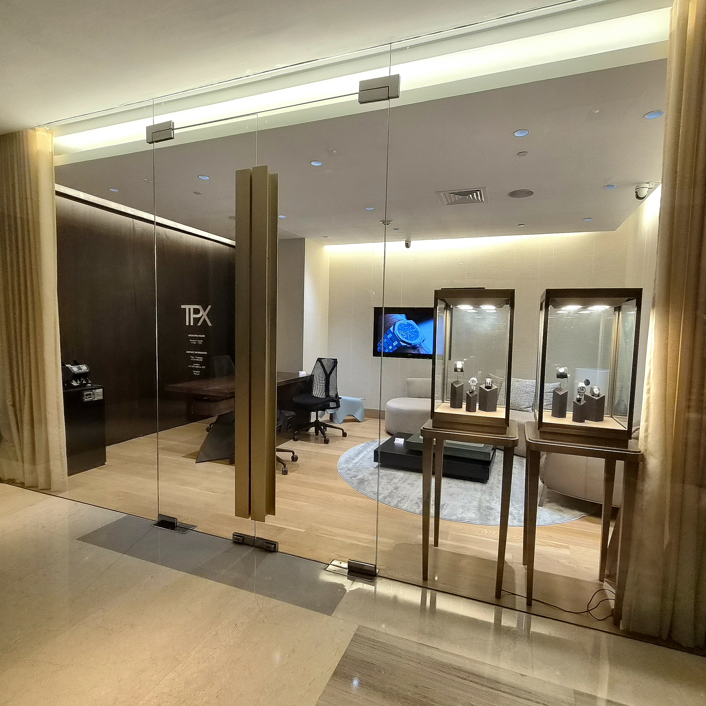 TPX storefront at New World Makati Hotel